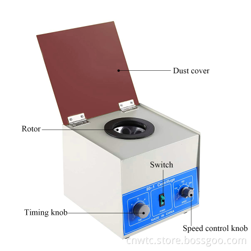 Medical Equipment: Electric Low-Speed 4000rpm Centrifuge Machines - Models 800, 800-1, and 800D